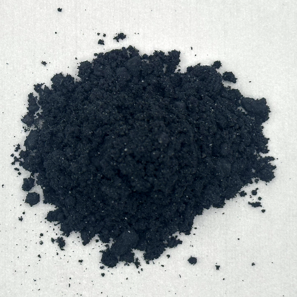 Close-up of turbostratic graphene powder